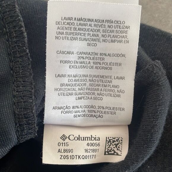 COLUMBIA women’s gray and black full zip track gym jacket two pockets size M - Picture 13 of 13